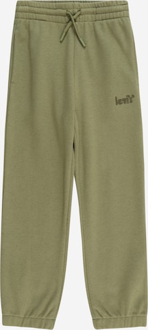 LEVI'S Tapered Pants in Green: front