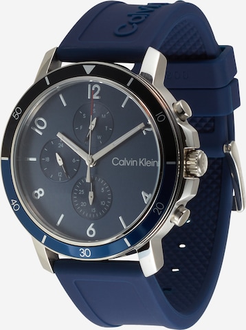 Calvin Klein Analoginen kello värissä sininen: edessä