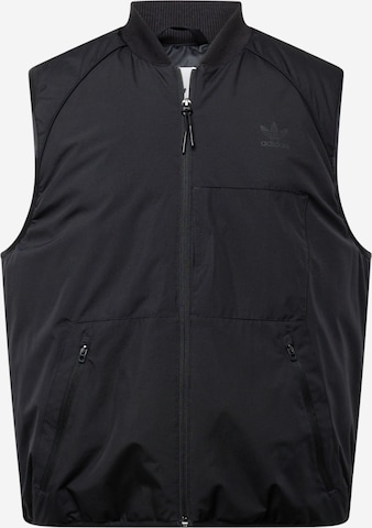 ADIDAS ORIGINALS Vest in Black: front