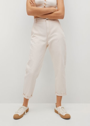 MANGO Loose fit Jeans 'Sira' in White