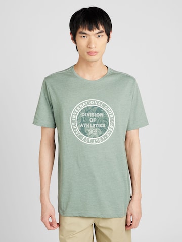Jack's T-shirt i grön: framsida