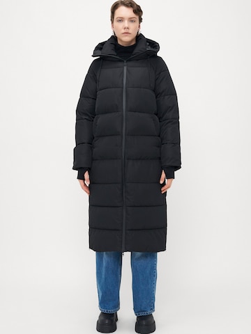 Manteau d’hiver 'VMELANOR LAURIE' Vero Moda Tall en noir : devant