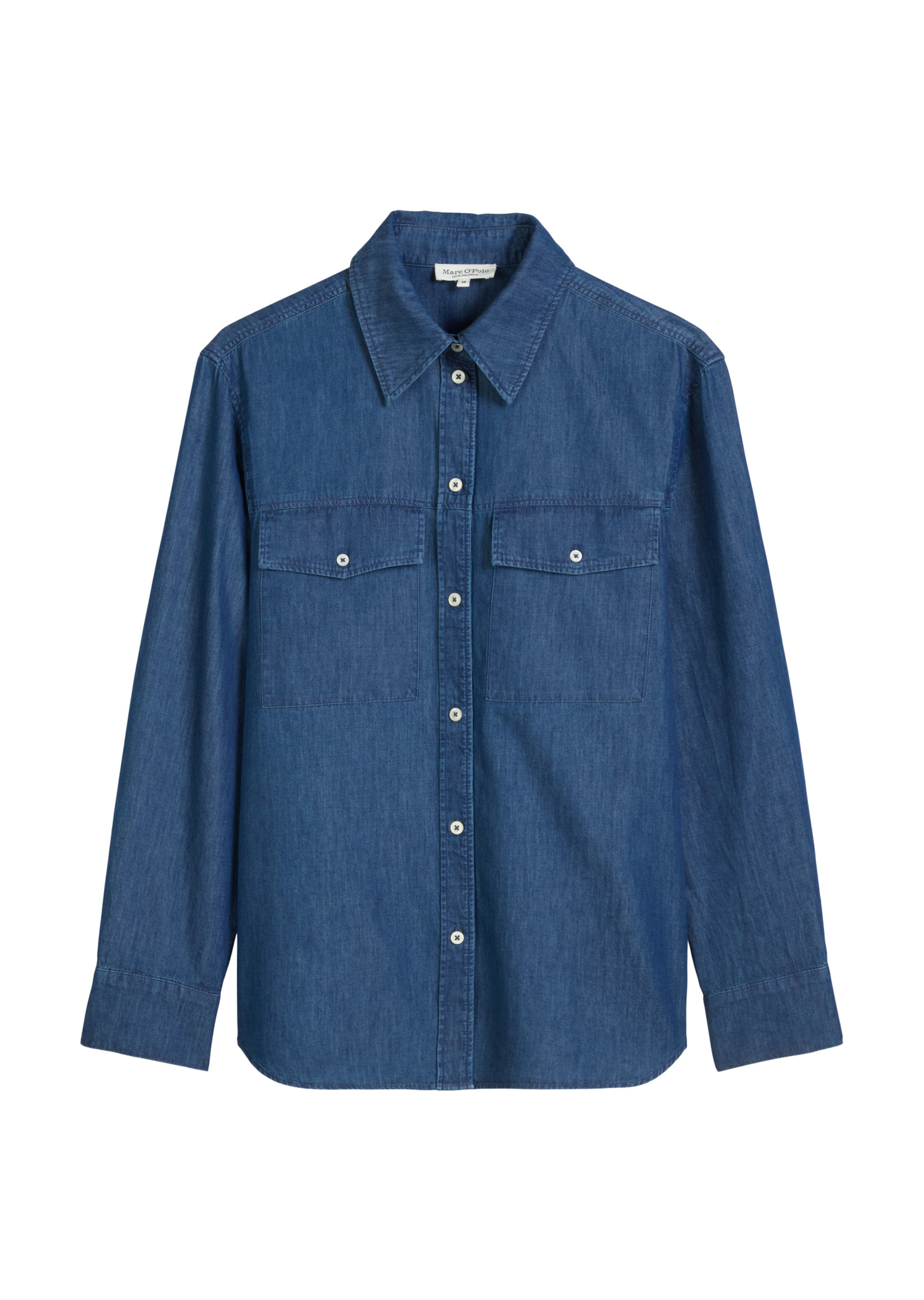 Marc O'Polo Blouse in Blue: front