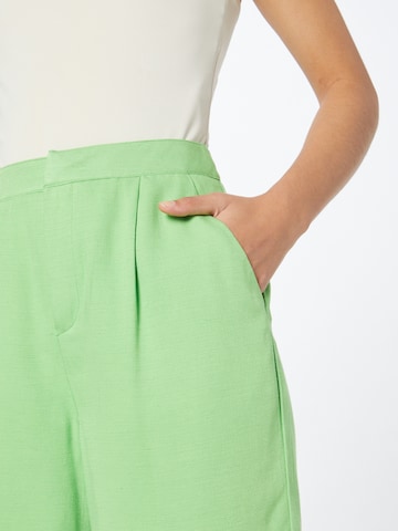 JUST FEMALE Loose fit Pleated Pants 'Caro' in Green