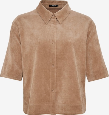OPUS Blouse 'Feppa' in Brown: front