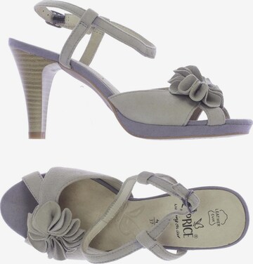 CAPRICE Sandals & High-Heeled Sandals in 37 in Grey: front