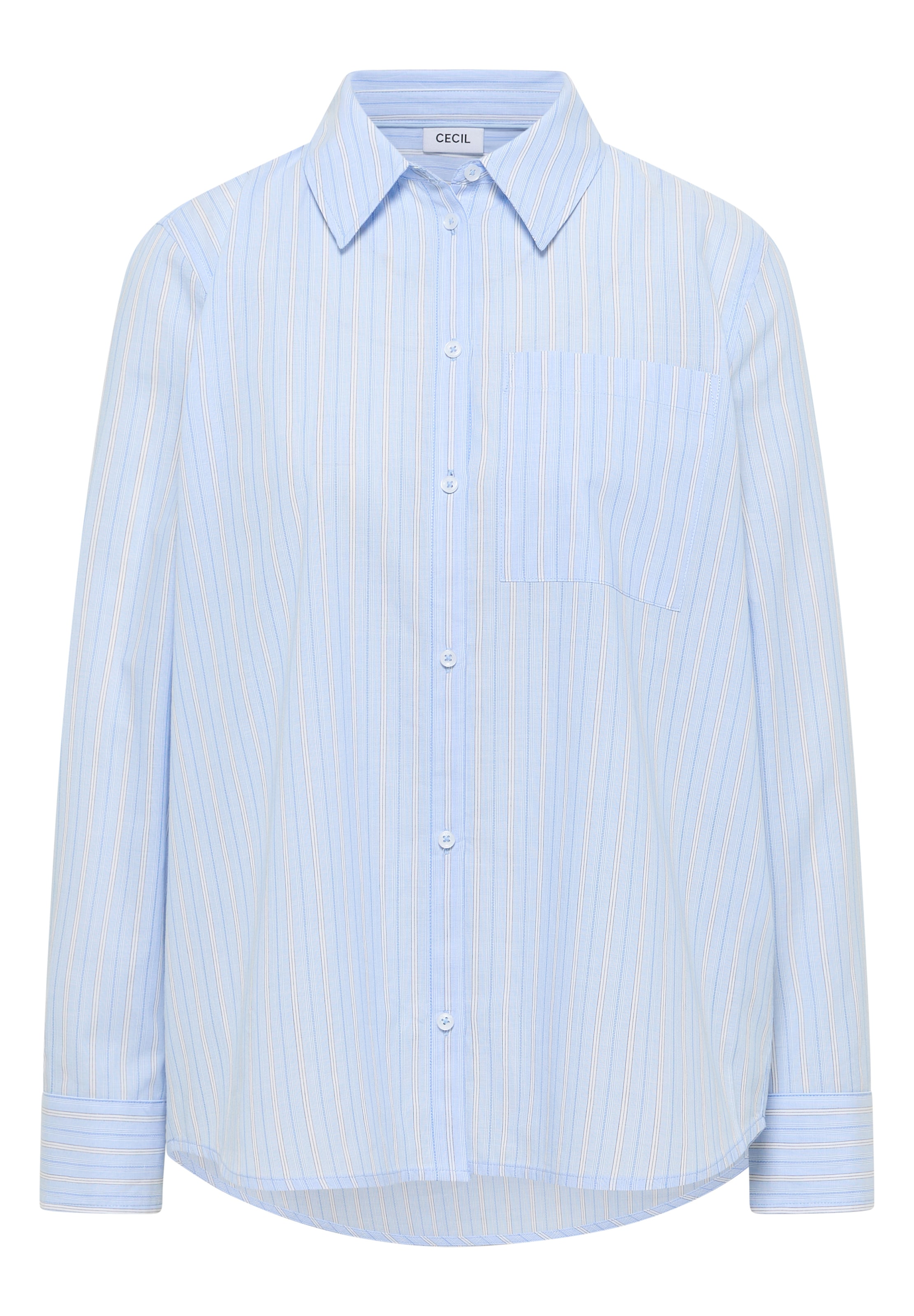 CECIL Blouse in Blue: front