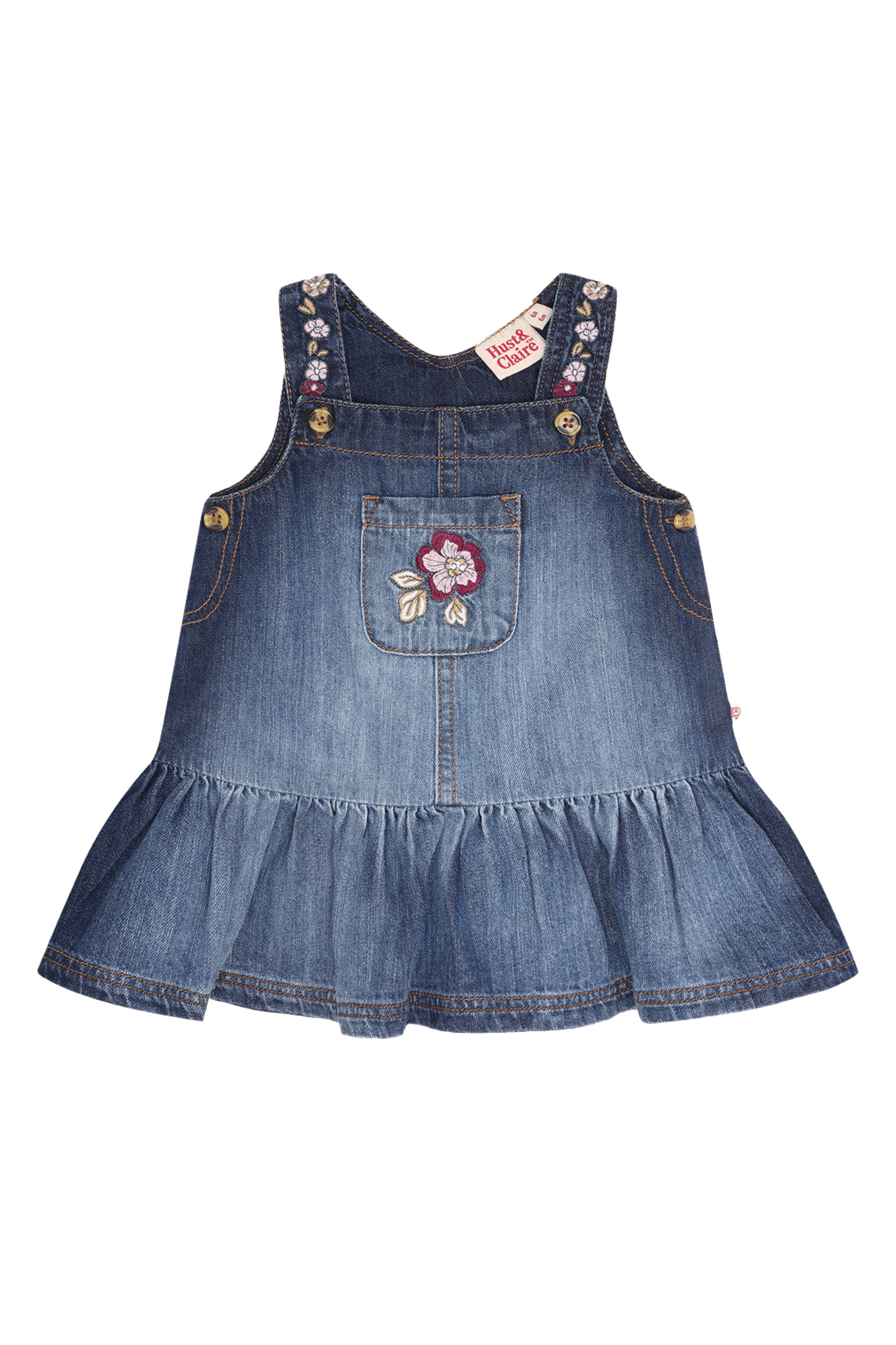 Hust & Claire - Vestido 'Kis' en azul: frente