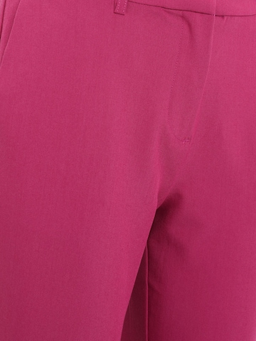 PIECES Slimfit Chino kalhoty 'PCBOSS' – pink