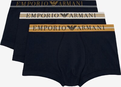 Emporio Armani Trunks in gold / schwarz / weiß, Produktansicht
