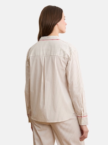 ETAM Pajama Shirt 'BEGUIN' in Beige