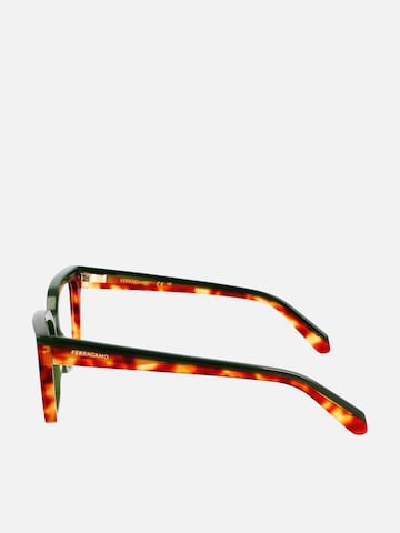 Occhiali da sole 'Ferragamo SF3010 Opaline burgundy/red tortoise 52/19/140 WOMAN Eyewear Frame' di FERRAGAMO in beige