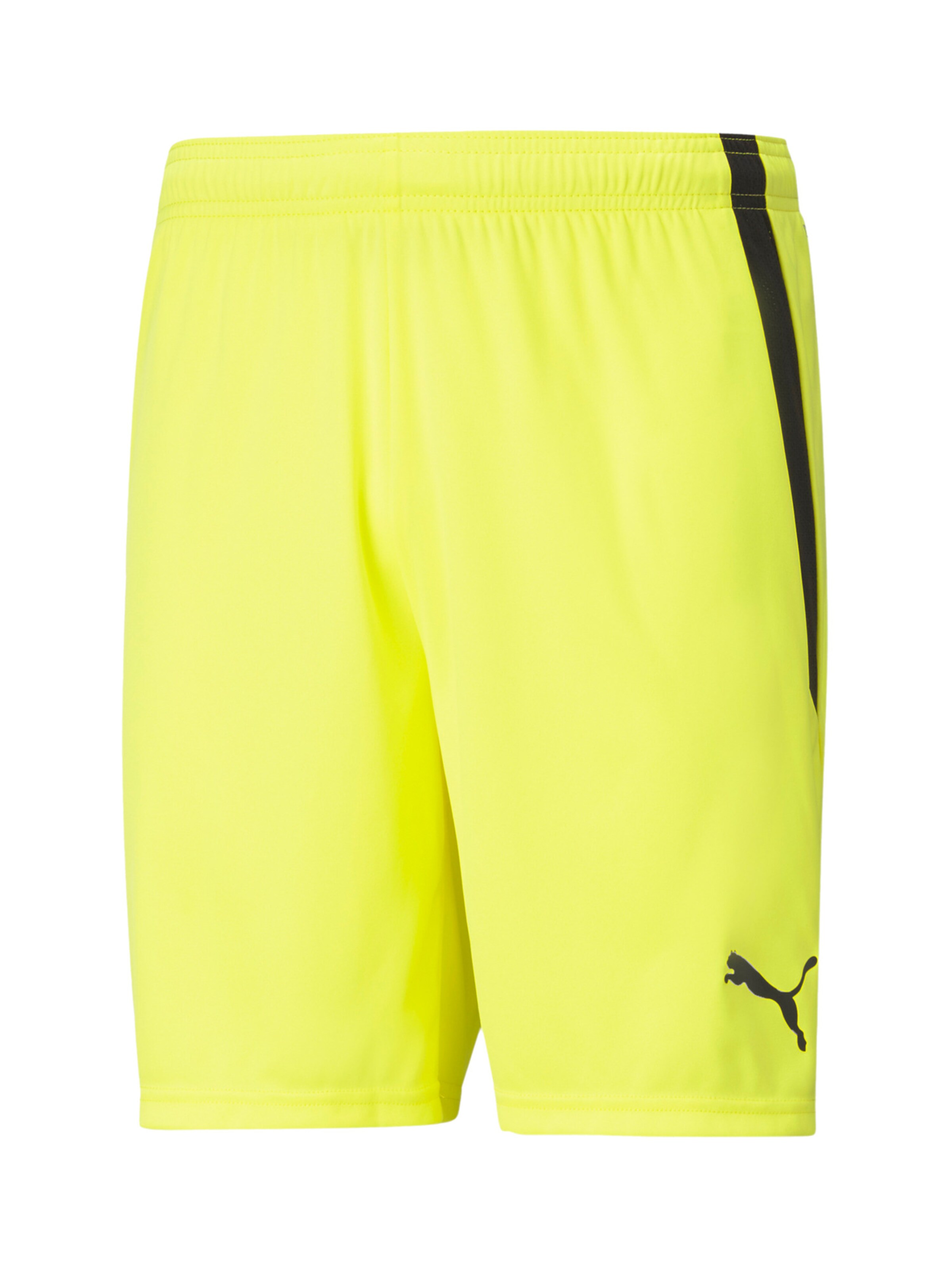 PUMA Sportshorts 'Team Liga' in Gelb: Vorderseite