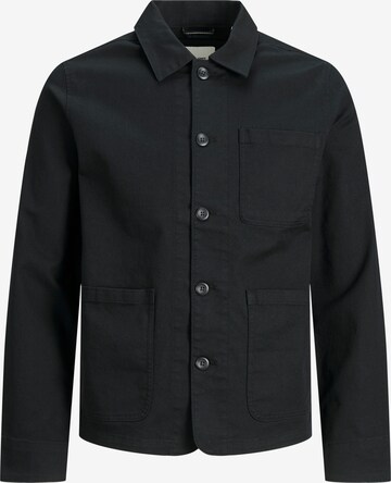 JACK & JONES Between-Season Jacket 'Lucas Alvin' in Black: front