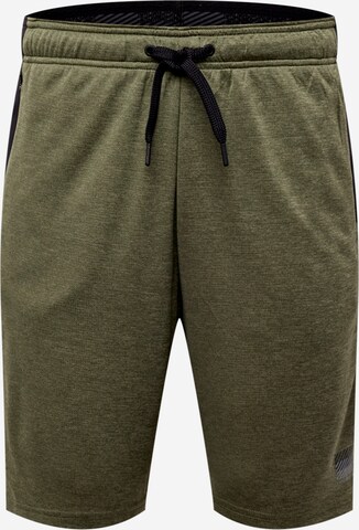 Superdry Športne hlače | zelena barva: sprednja stran