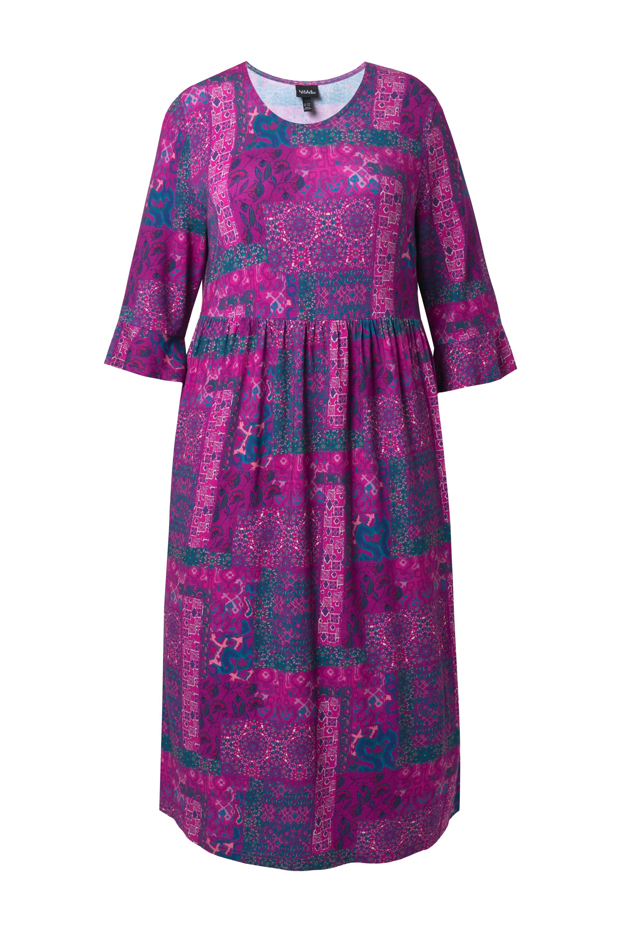 Ulla Popken Jurk in Lila: voorkant