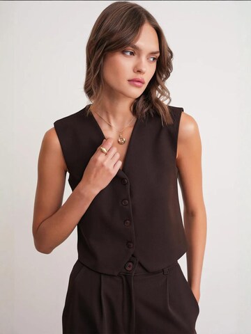 Gilet di MixRay in marrone