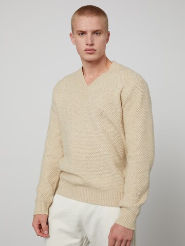 Pullover 'Dylan' di DAN FOX APPAREL in beige: frontale