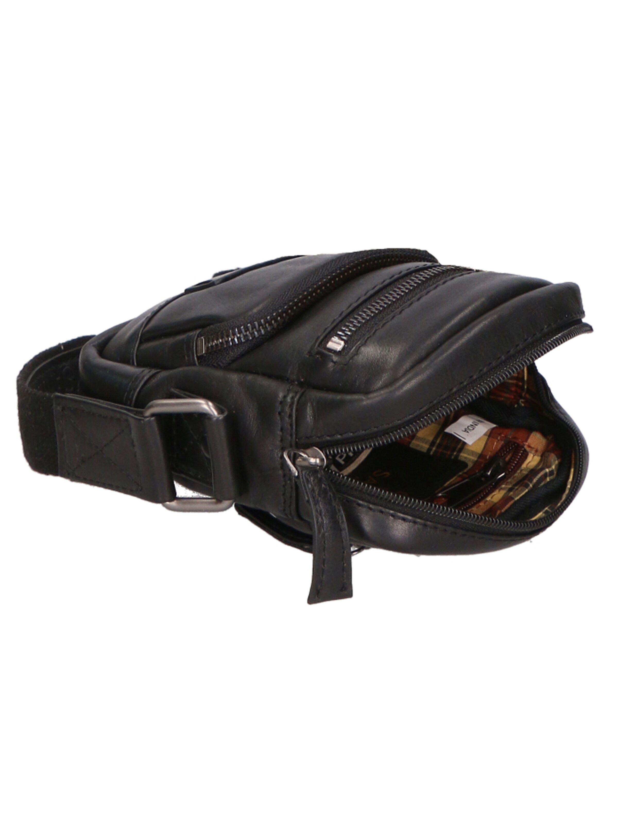 Santini Firenze Schoudertas in Zwart