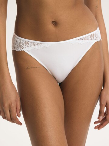 ESOTIQ - Panti 'Brasil Slip Rosalind, glatte Microfaser, mit Baumwollzwickel' en blanco: frente