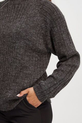 ICHI Sweater 'Novo' in Grey