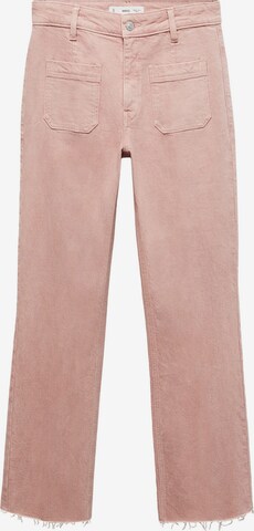 MANGO Regular Jeans 'ALEX' in Roze: voorkant