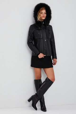 Derimod Jacke in Schwarz