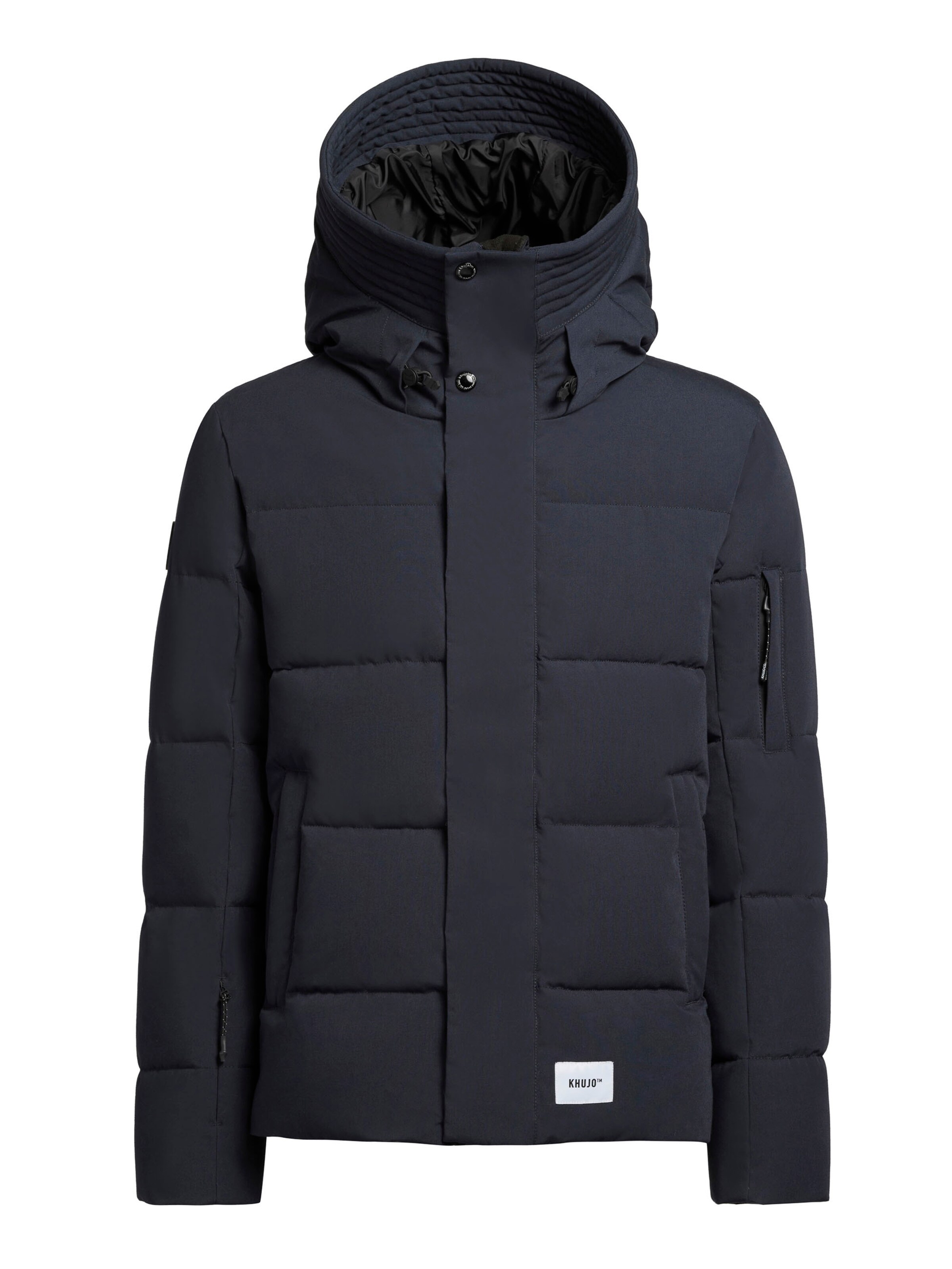 khujo Vinterjakke 'Bard' i blå: forside