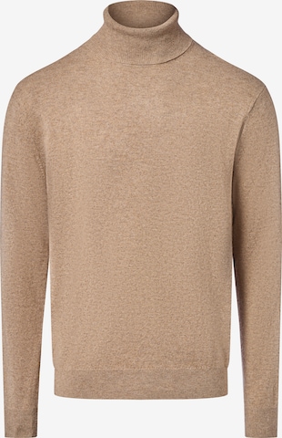Pull-over Andrew James en beige : devant