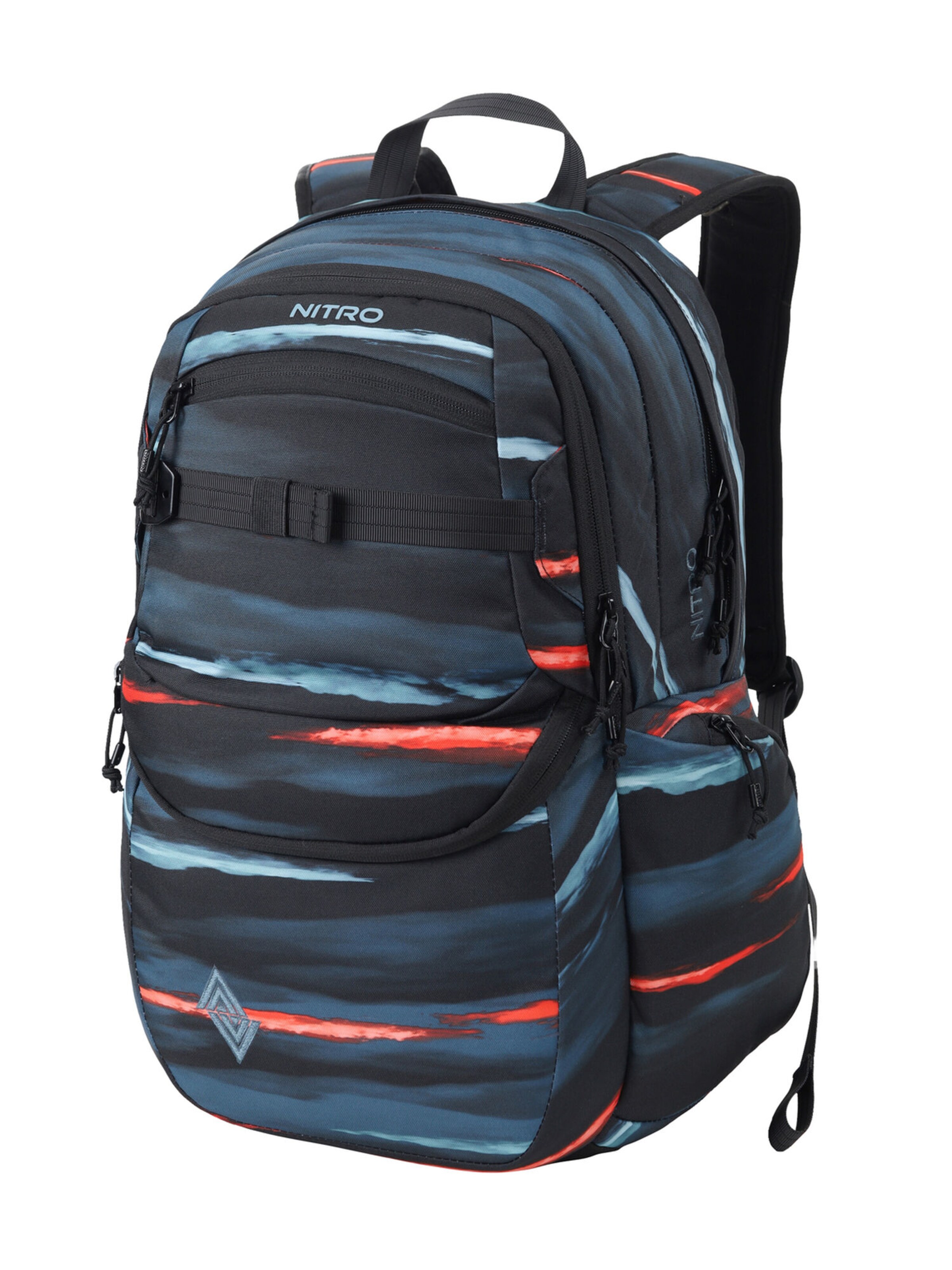 NITRO Backpack 'Future Hero' in Black: front
