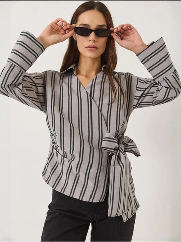 Chemisier Bianco Lucci en gris