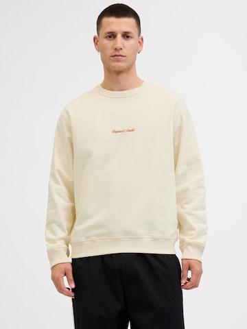 JACK & JONES - Sweatshirt 'JORNORREBRO' em branco: frente