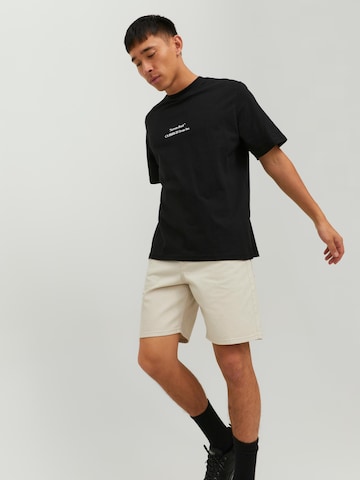 JACK & JONES regular Τζιν 'CHRIS' σε μπεζ