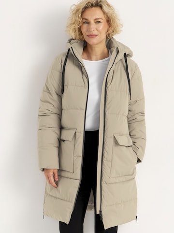 Cellbes of Sweden Winterjas in Beige: voorkant