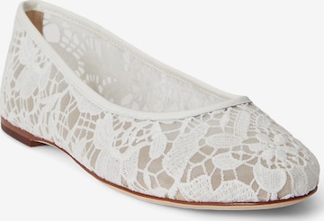 Lauren Ralph LaurenBalerinke 'JAYNA' - bijela boja: prednji dio