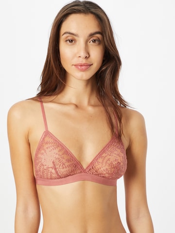 ETAM Triangle Bra 'EDMEE' in Pink: front