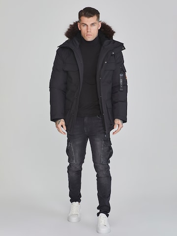 Veste d’hiver SikSilk en noir