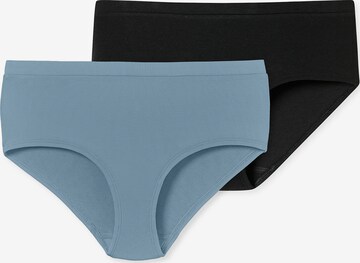 SCHIESSER Panty ' Feinripp - Pure Rib ' in Blau: predná strana
