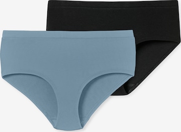 SCHIESSER Panty ' Feinripp - Pure Rib ' in Blau: predná strana