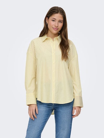 Camicia da donna 'ONLOregon Alva' di ONLY in giallo: frontale