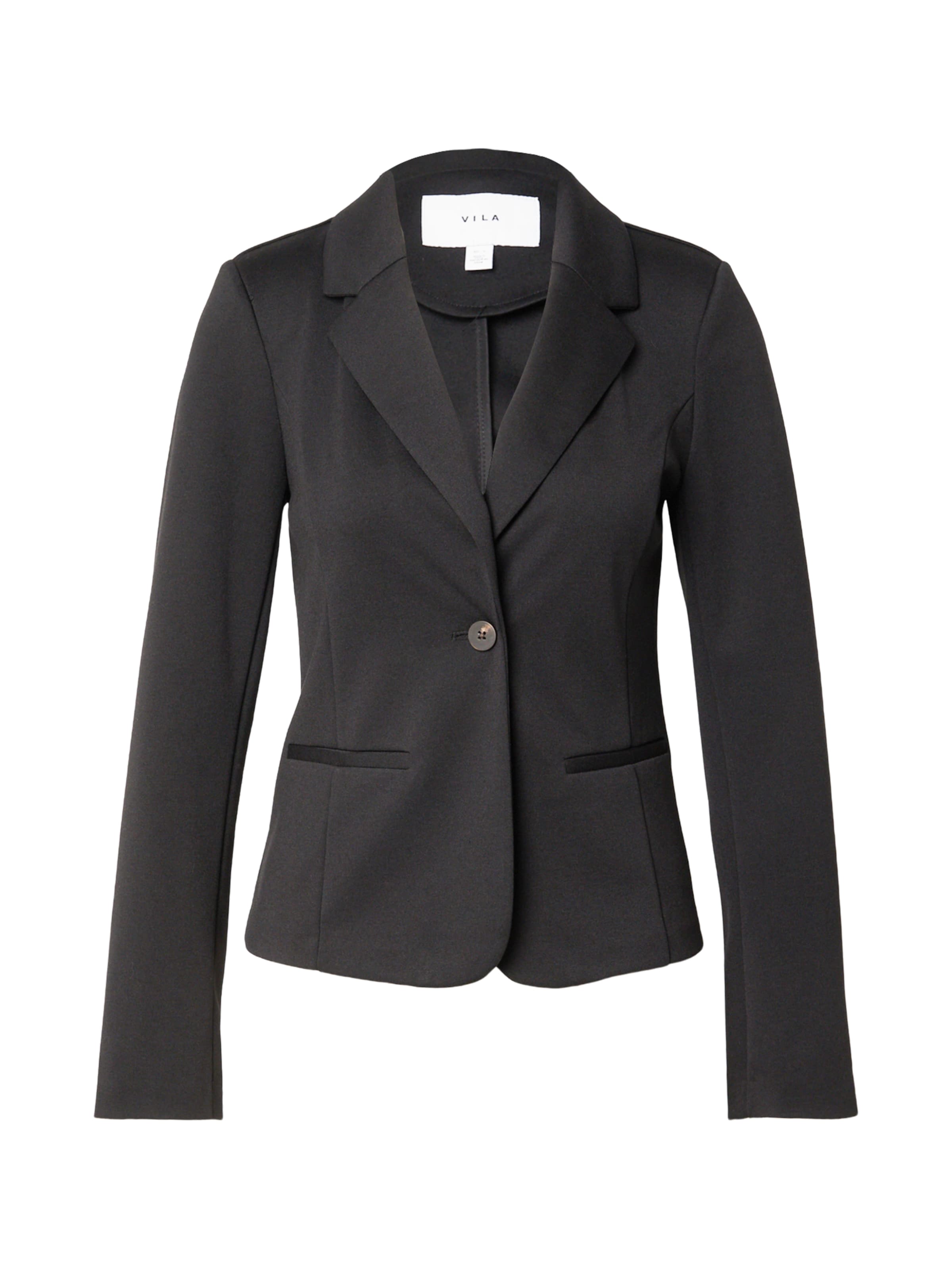 VILA Blazer 'VIKammi' in Schwarz: Vorderseite