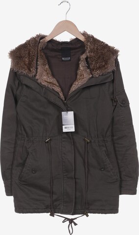 LAURA SCOTT Jacket & Coat in XXS in Brown: front