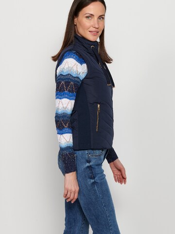 Gilet KOROSHI en bleu