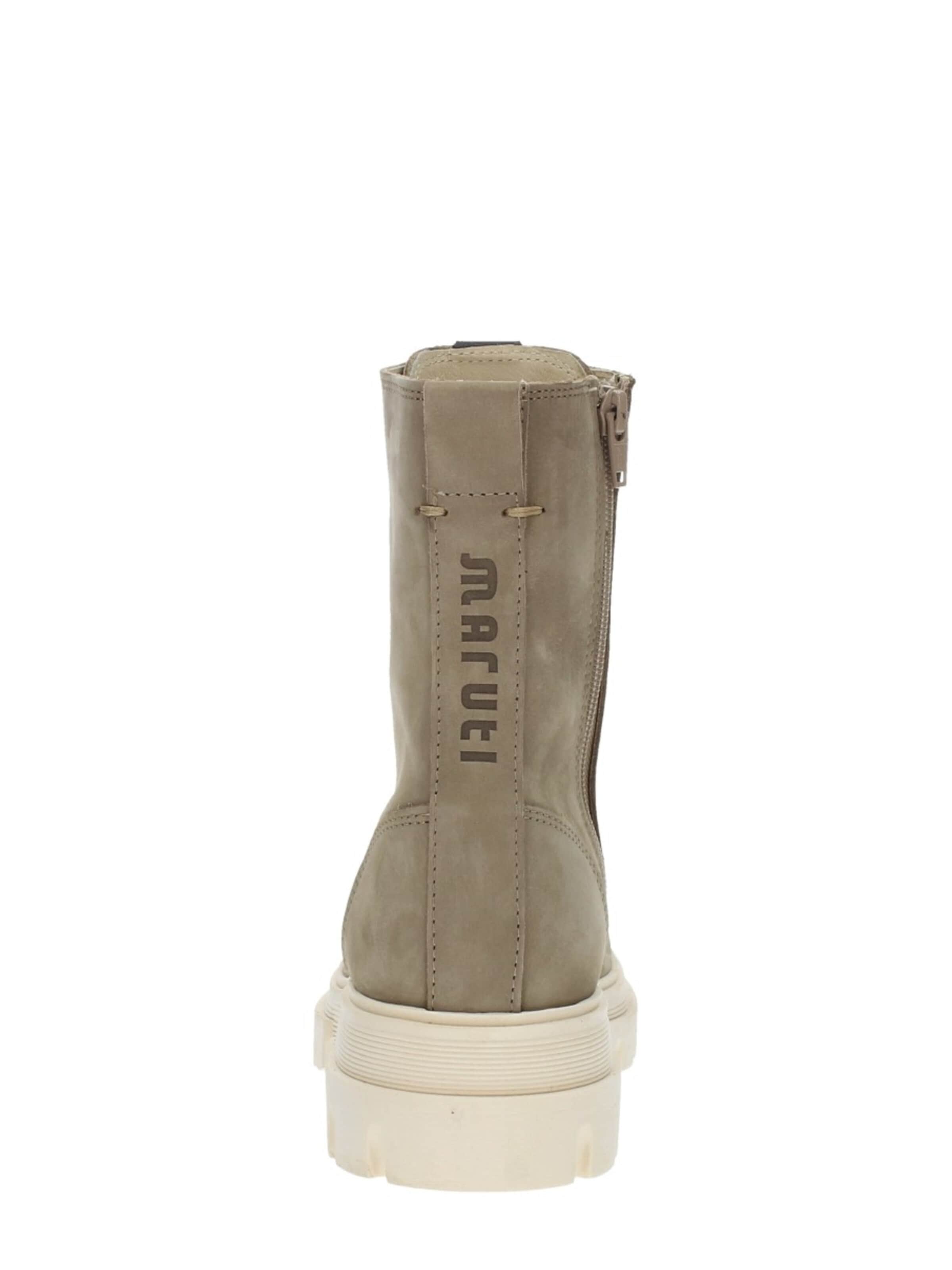 MARUTI Lace-Up Boots 'Fleur' in Beige