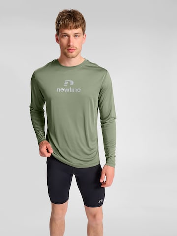 Newline Performance Shirt 'BEAT' in Green: front