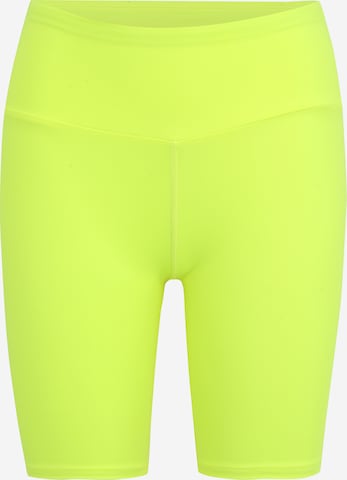 Hey Honey Skinny Workout Pants in Yellow: front