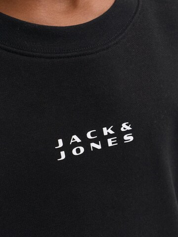 JACK & JONES Sweatshirt 'point' in Zwart