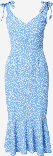 Sistaglam Dress 'ATALYA' in Navy / Sky blue / White, Item view