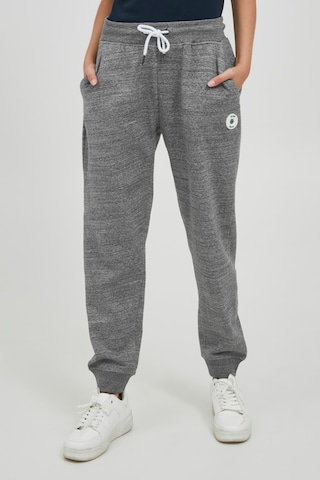 Oxmo Loosefit Broek 'Heldana' in Grijs: voorkant