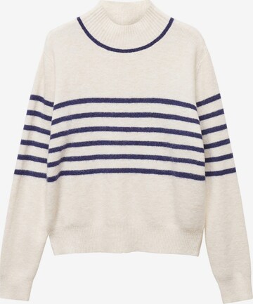 MANGO Pullover 'MUMU' i hvid: forside